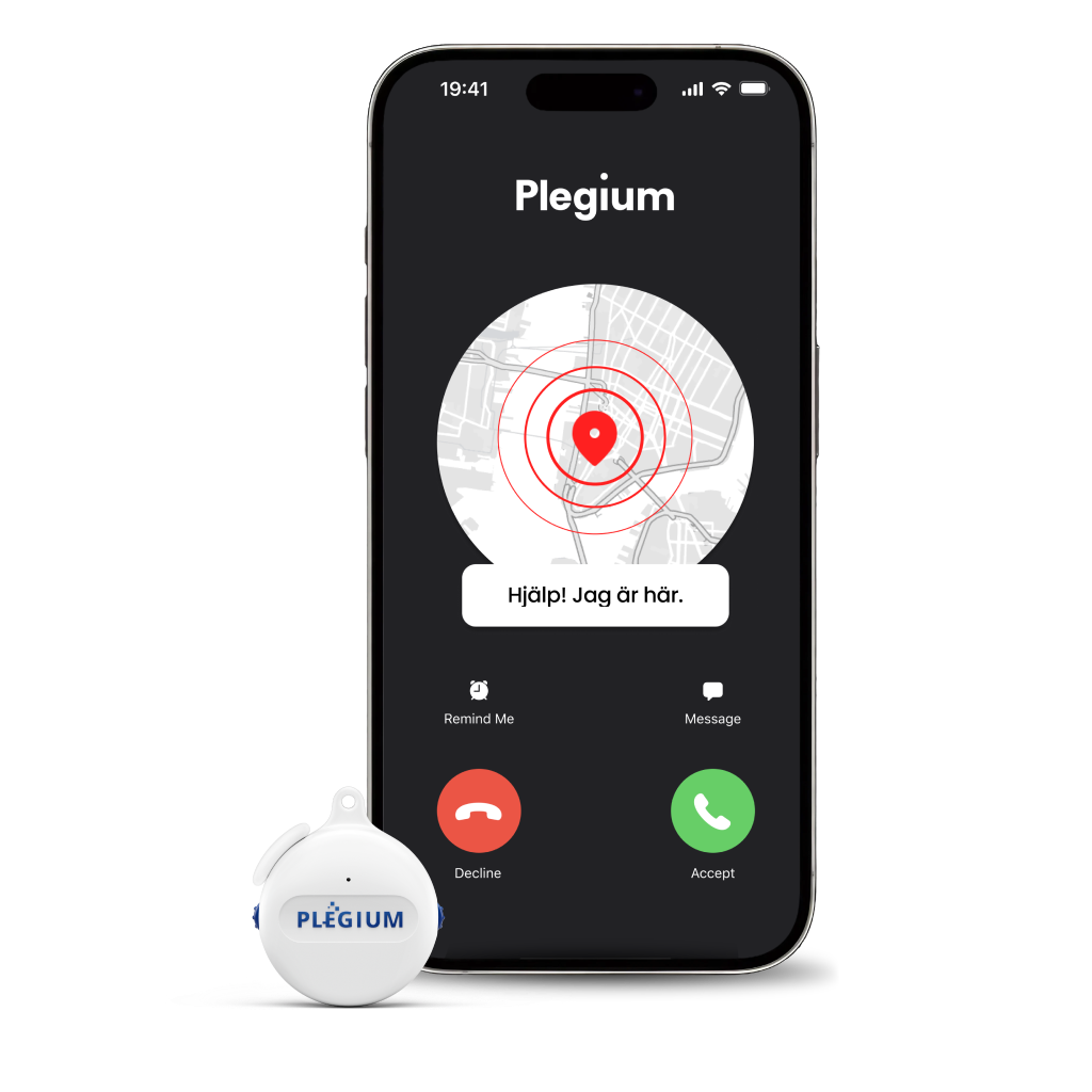 Smart Emergency Button Wearable inkl. 1 års Plus