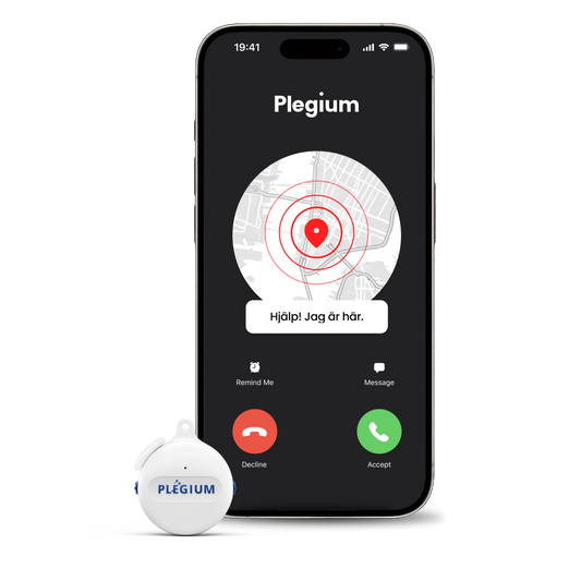 Smart Emergency Button Wearable inkl. 1 års Plus