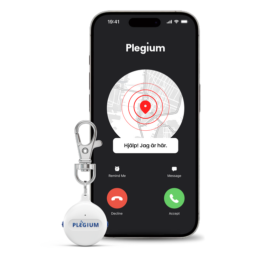 Smart Emergency Button inkl. 1 år Plus