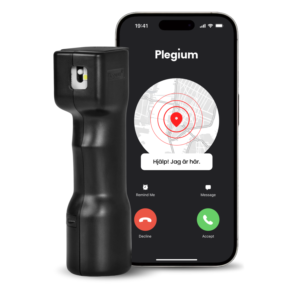 Smart Försvarsspray inkl. 1 års Plus